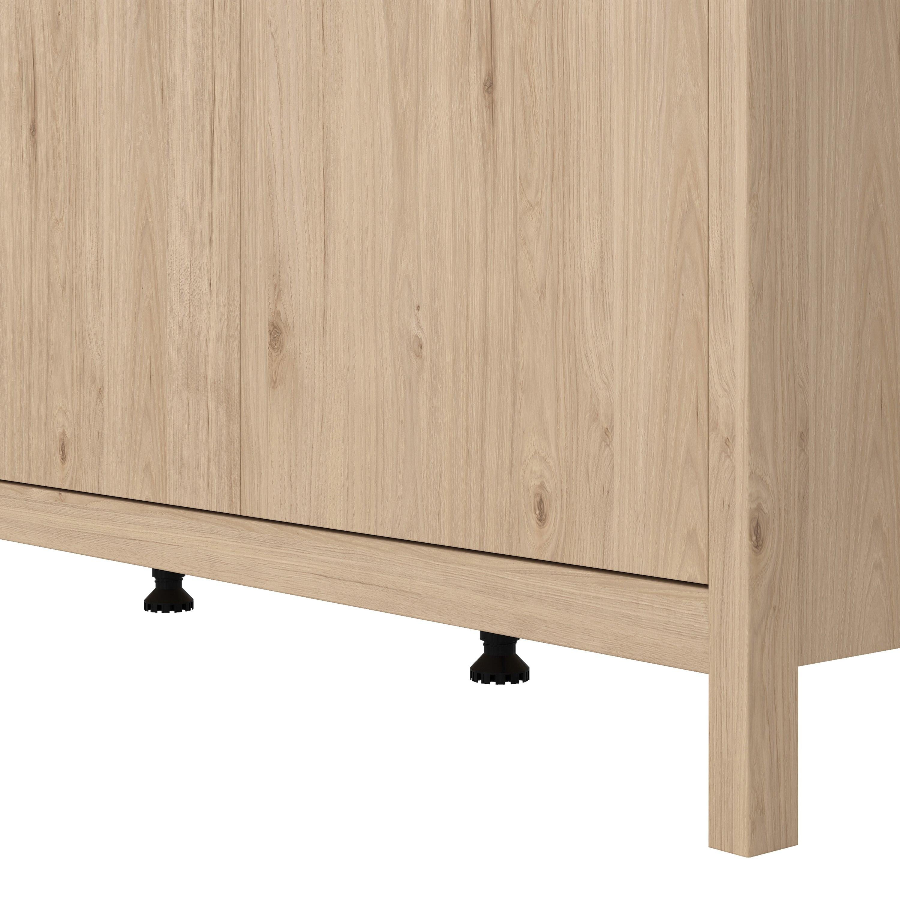 Barcelona Wardrobe with 3 Doors in Jackson Hickory Oak - image 10