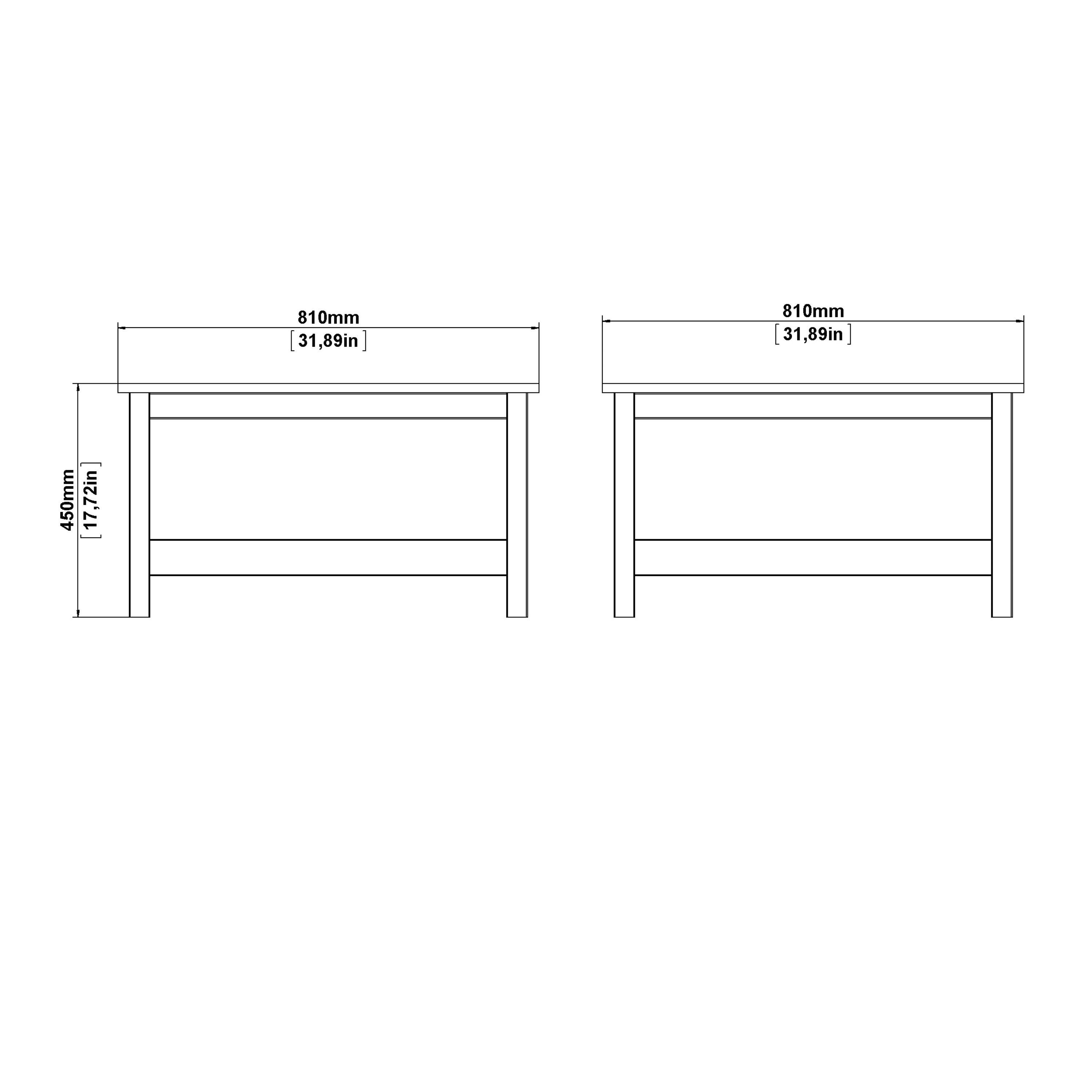 Barcelona Coffee Table in White - image 9