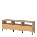 Barcelona TV-Unit 3 Drawers in Jackson Hickory Oak - image 4