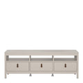 Barcelona TV Unit 3 Drawers in Cashmere - image 3