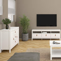 Barcelona Sideboard 2 Doors 3 Drawers in White - image 5