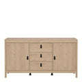 Barcelona Sideboard 2 Doors + 3 Drawers in Jackson Hickory Oak - image 2