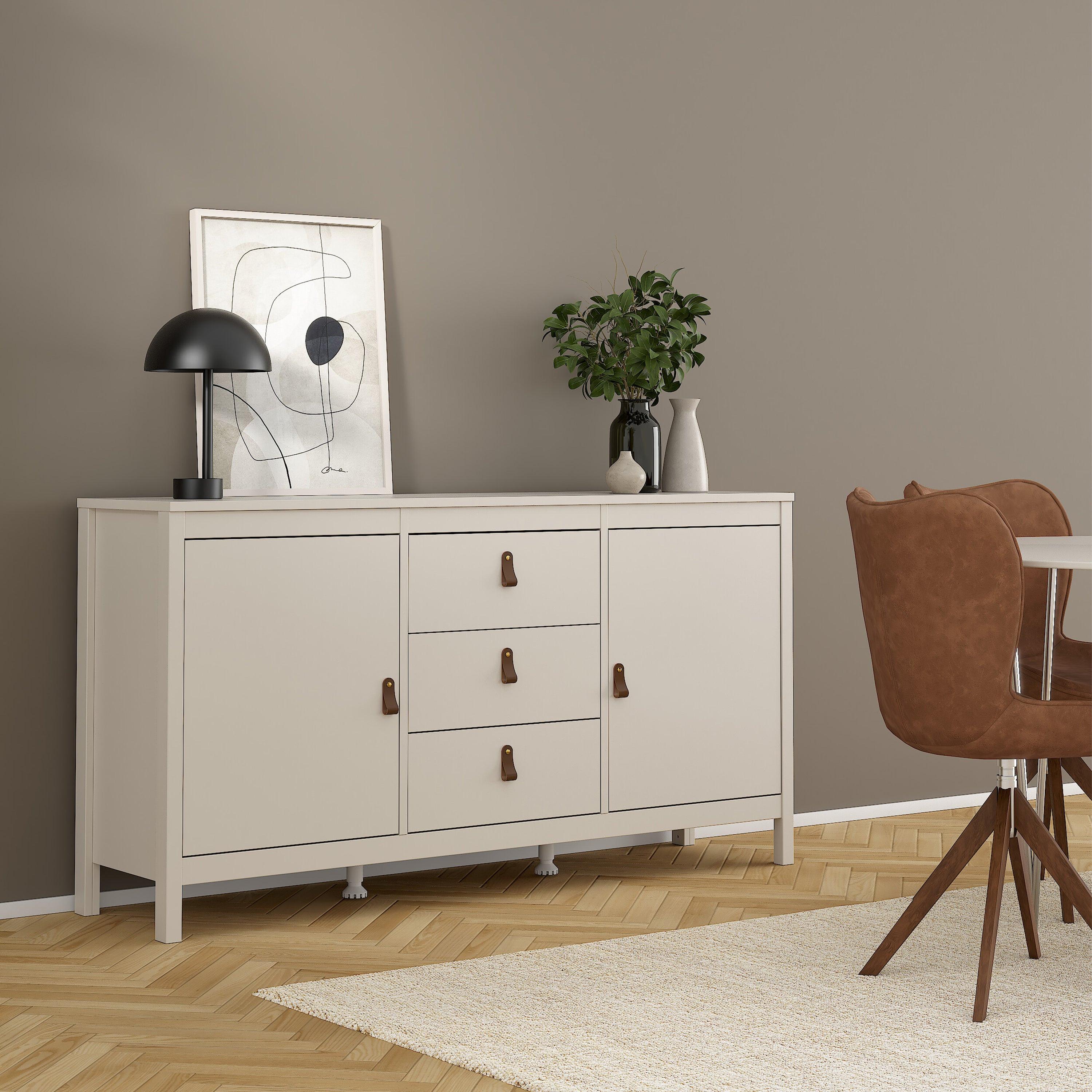 Barcelona Sideboard 2 Doors + 3 Drawers in Cashmere - image 7