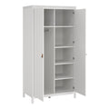 Barcelona Wardrobe with 2 Doors in White - image 5