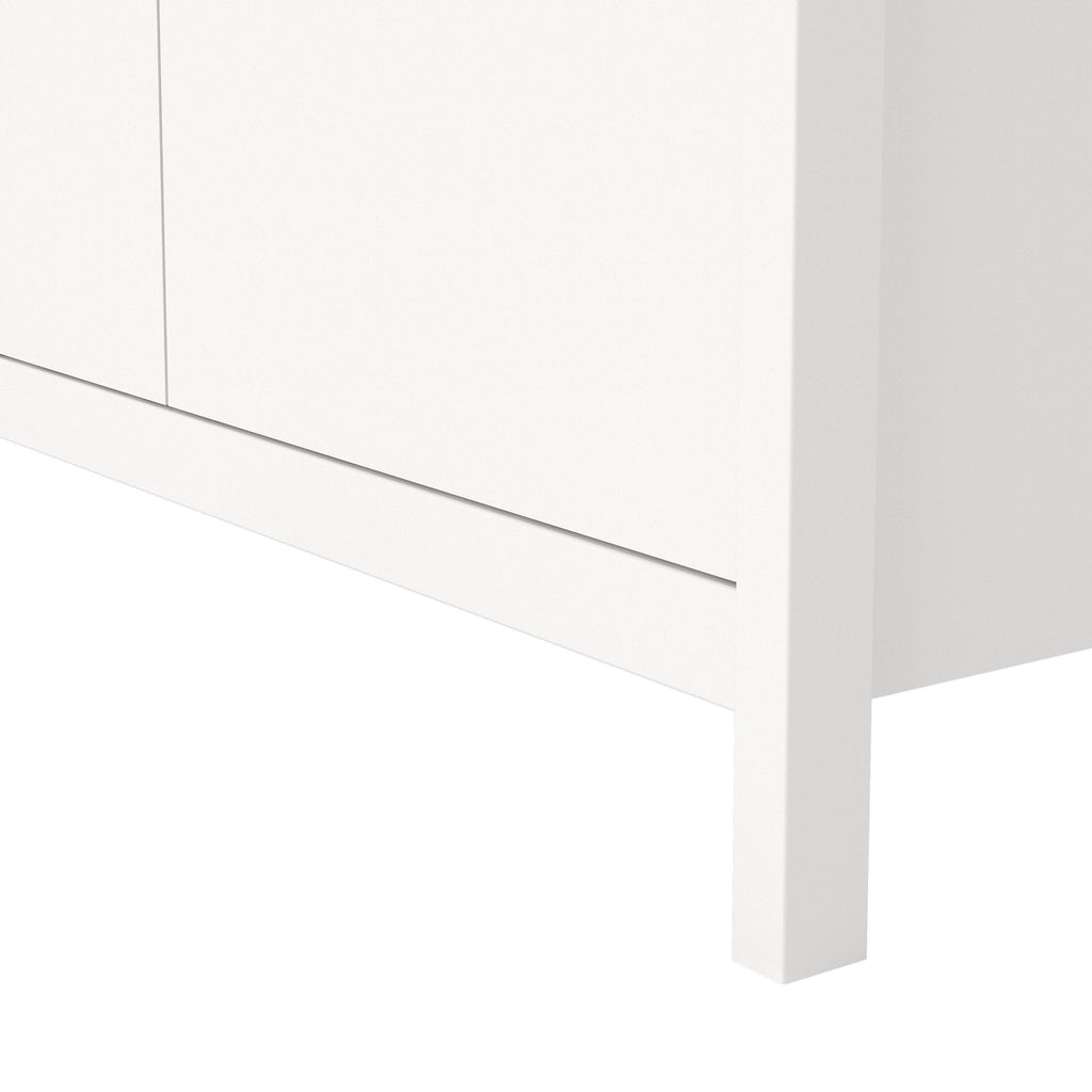 Barcelona Wardrobe with 2 Doors in White - image 8