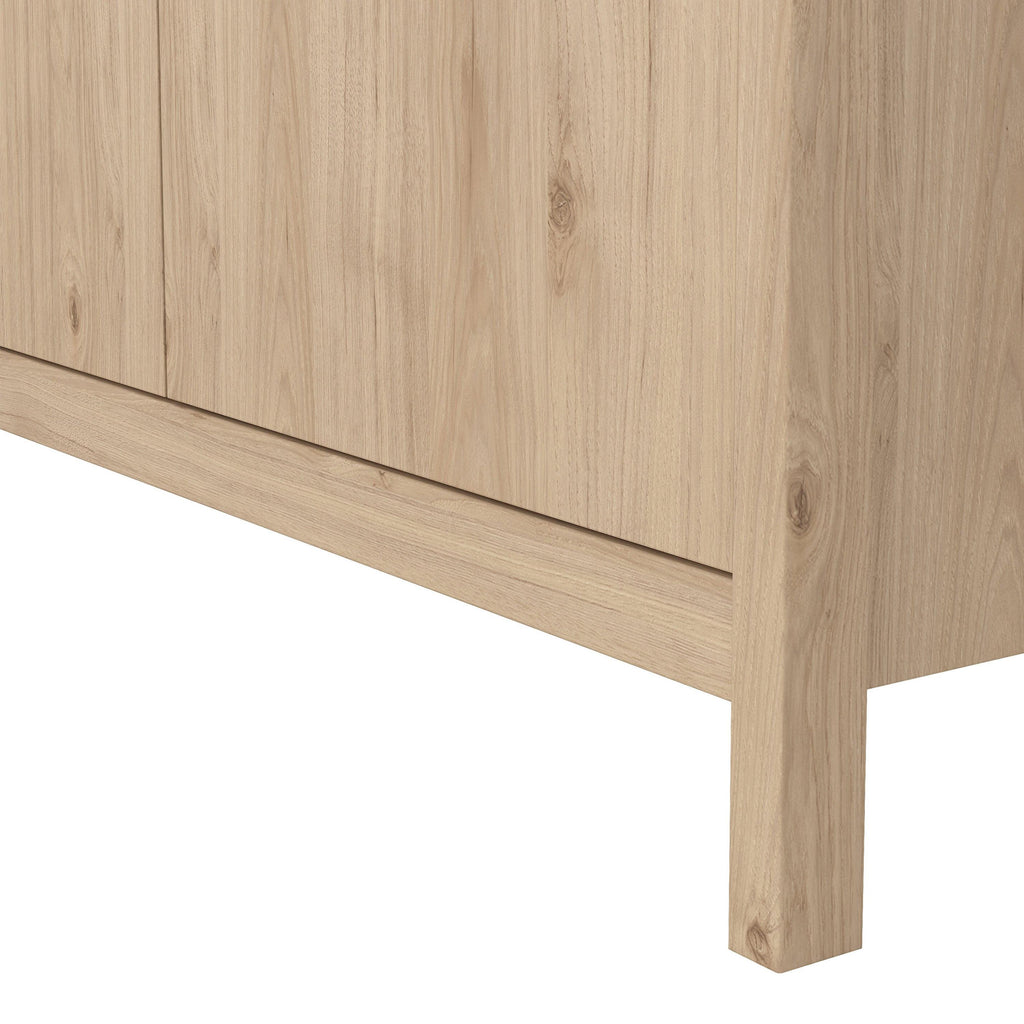 Barcelona Wardrobe with 2 Doors in Jackson Hickory Oak - image 8