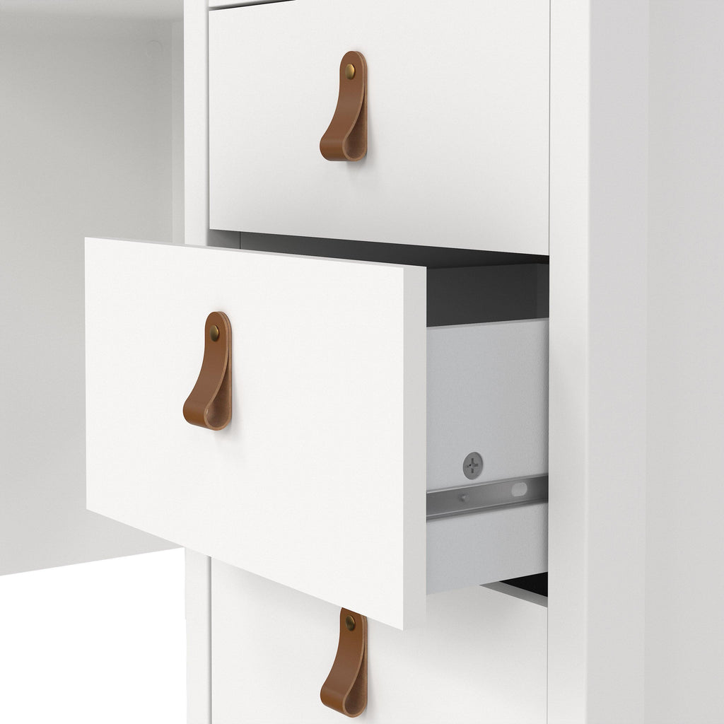 Barcelona Desk 3 Drawers in White - image 9