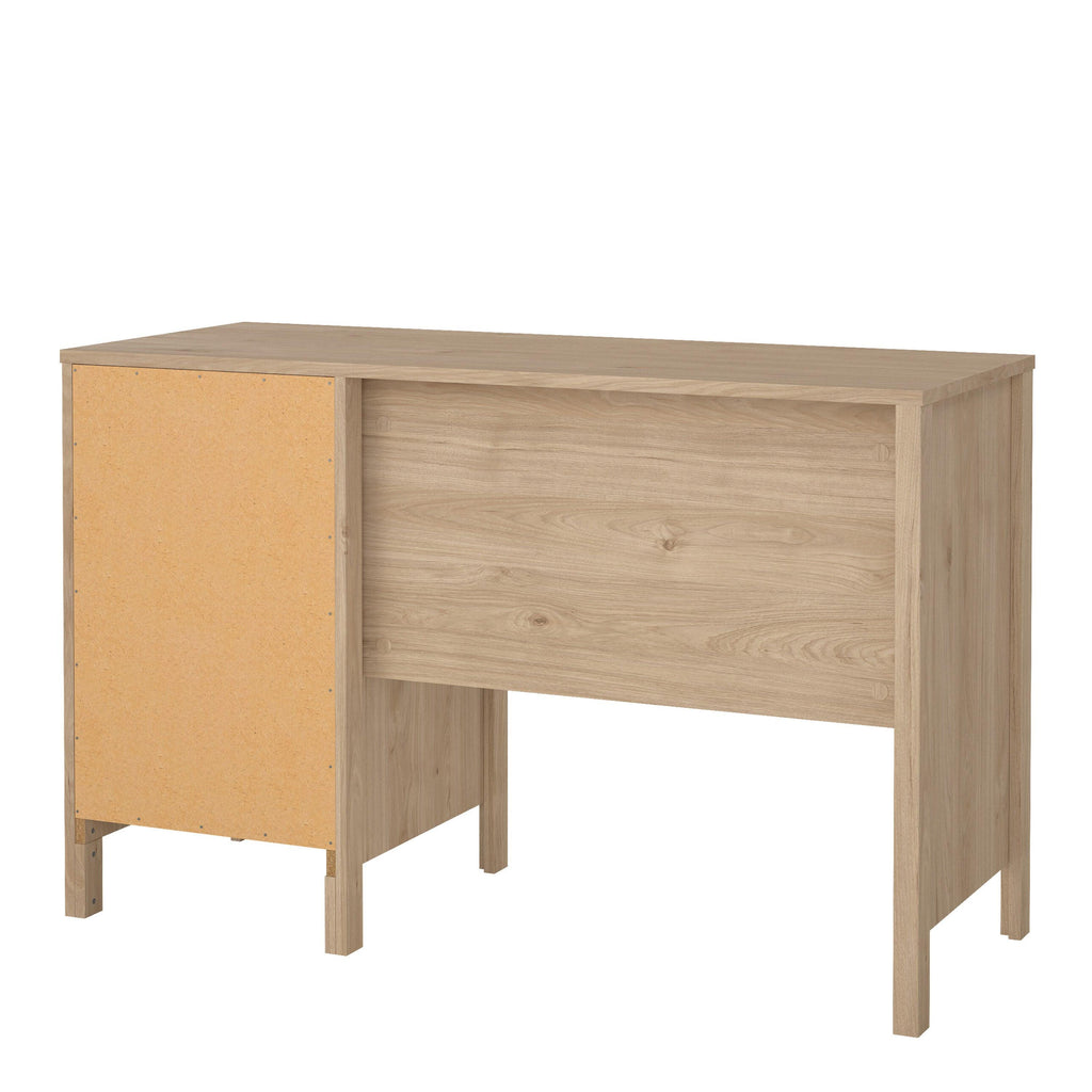 Barcelona Desk 3 Drawers in Jackson Hickory Oak - image 4