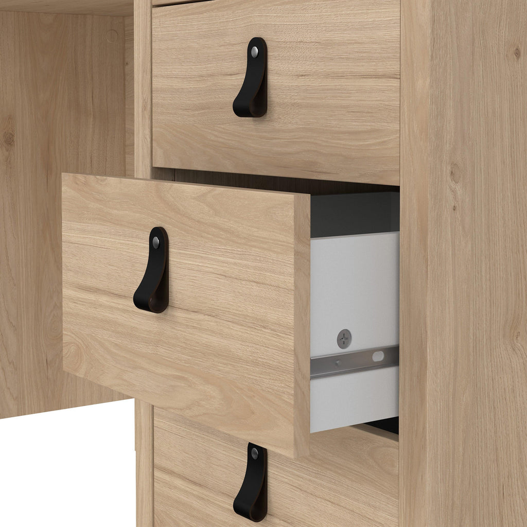 Barcelona Desk 3 Drawers in Jackson Hickory Oak - image 9