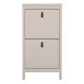 Barcelona Shoe Cabinet 2 Flip Down Doors in Cashmere - image 3