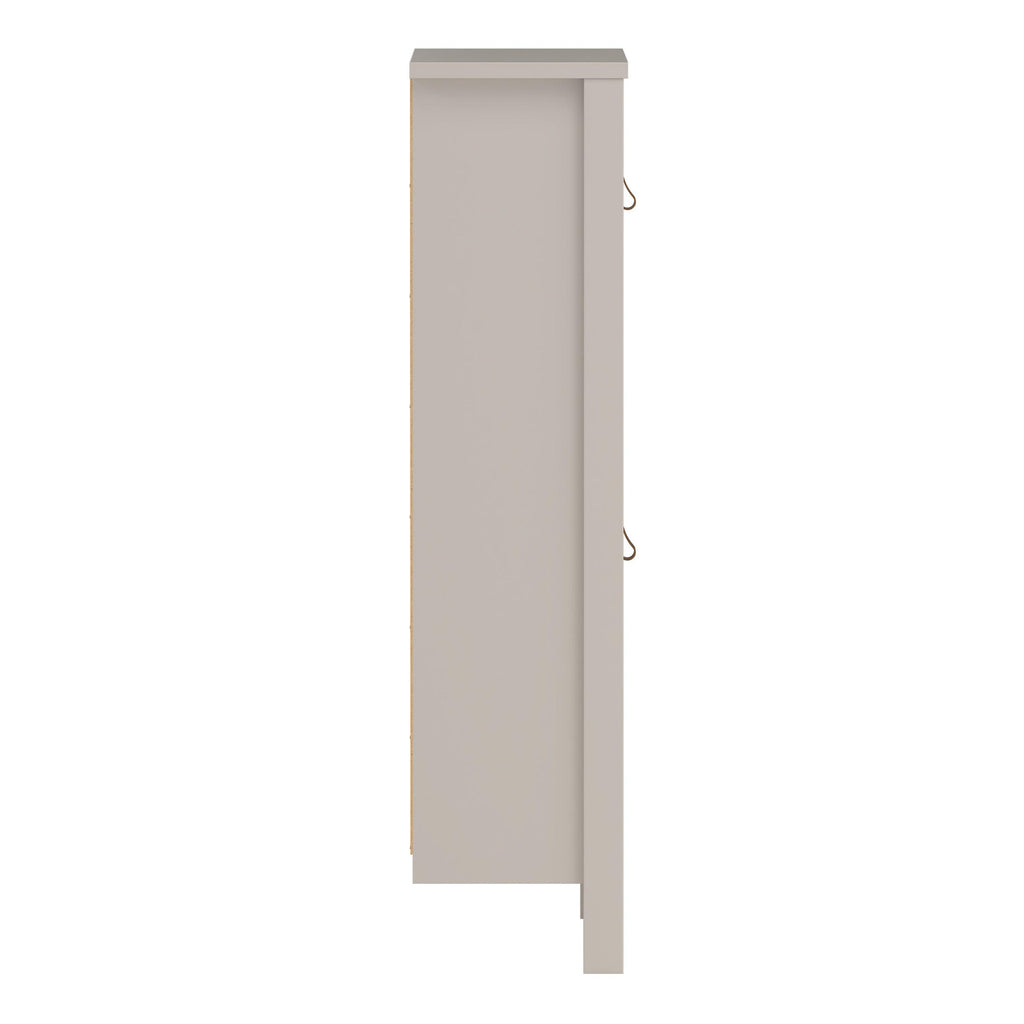 Barcelona Shoe Cabinet 2 Flip Down Doors in Cashmere - image 5