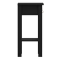 Barcelona Bedside Table with 1 Drawer in Matt Black - image 4