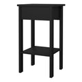 Barcelona Bedside Table with 1 Drawer in Matt Black - image 5
