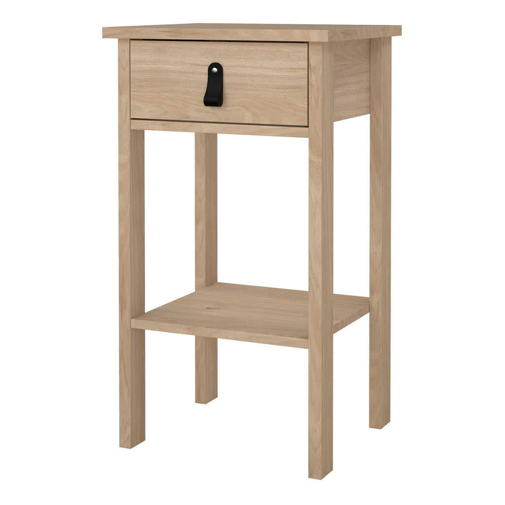 Barcelona Bedside Table with 1 Drawers in Jackson Hickory Oak - image 3