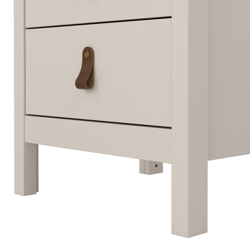 Barcelona Bedside Table 3 Drawers in Cashmere - image 9