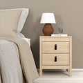 Barcelona Package - Bedside Table 2 Drawers + Chest 5 Drawers + 2 Door Wardrobe in Jackson Hickory Oak - image 4