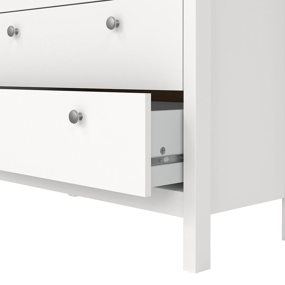 Madrid Chest 3+2 Drawers in White - image 10