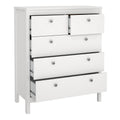 Madrid Chest 3+2 Drawers in White - image 5