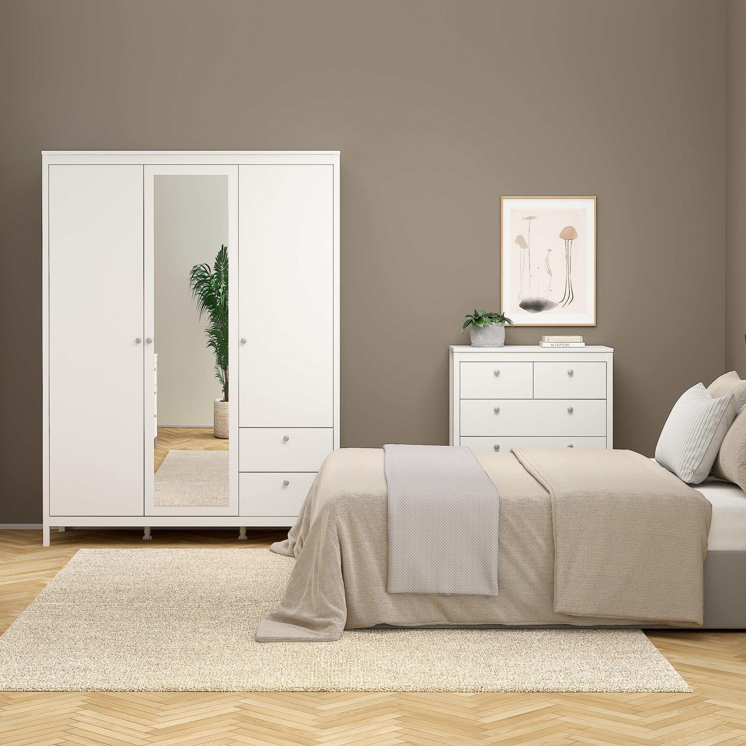 Madrid Chest 3+2 Drawers in White - image 6