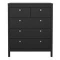 Madrid Chest 3+2 Drawers in Matt Black - image 2