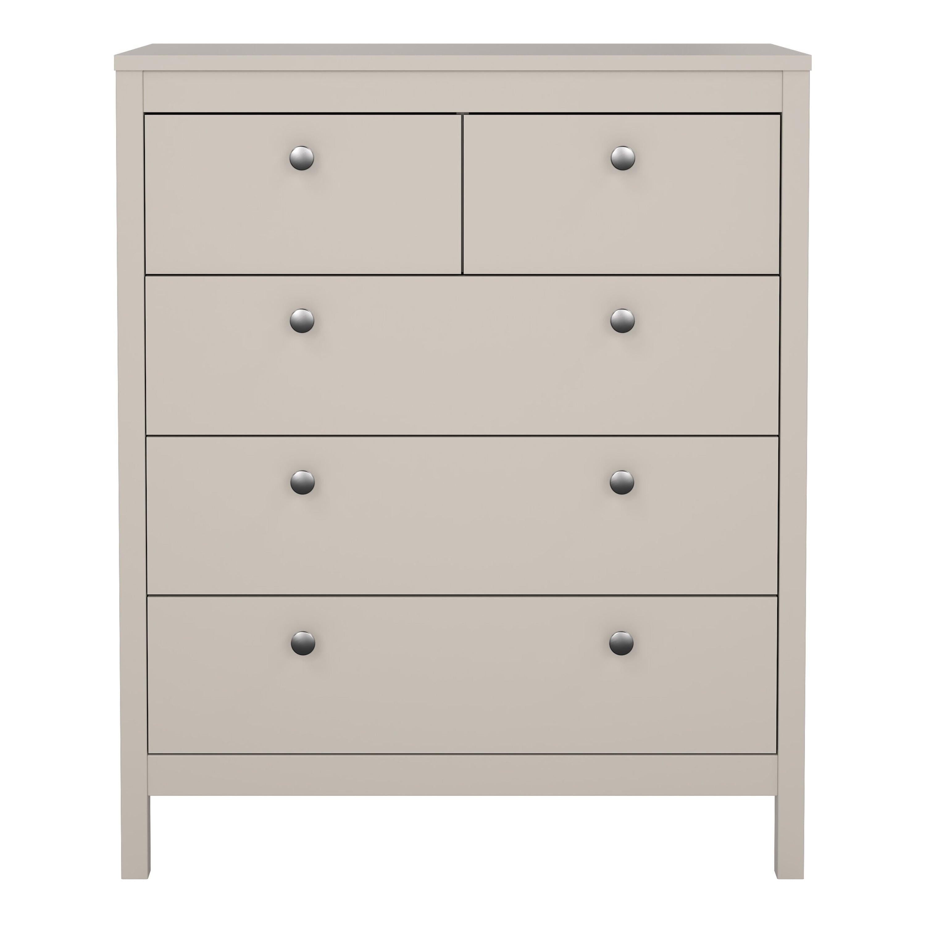Madrid Chest 3+2 Drawers in Cashmere - image 2