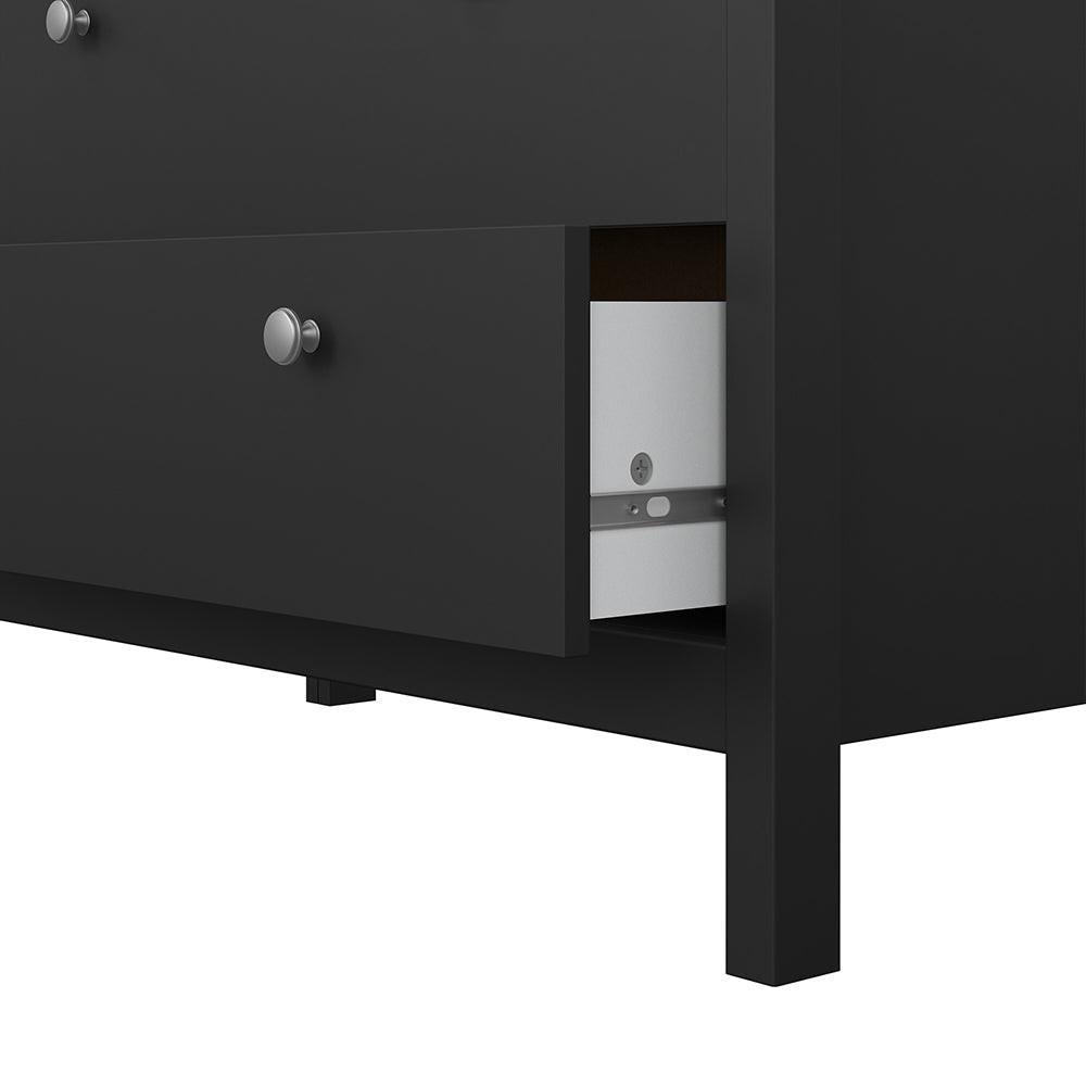 Madrid Chest 3 Drawers in Matt Black - image 10