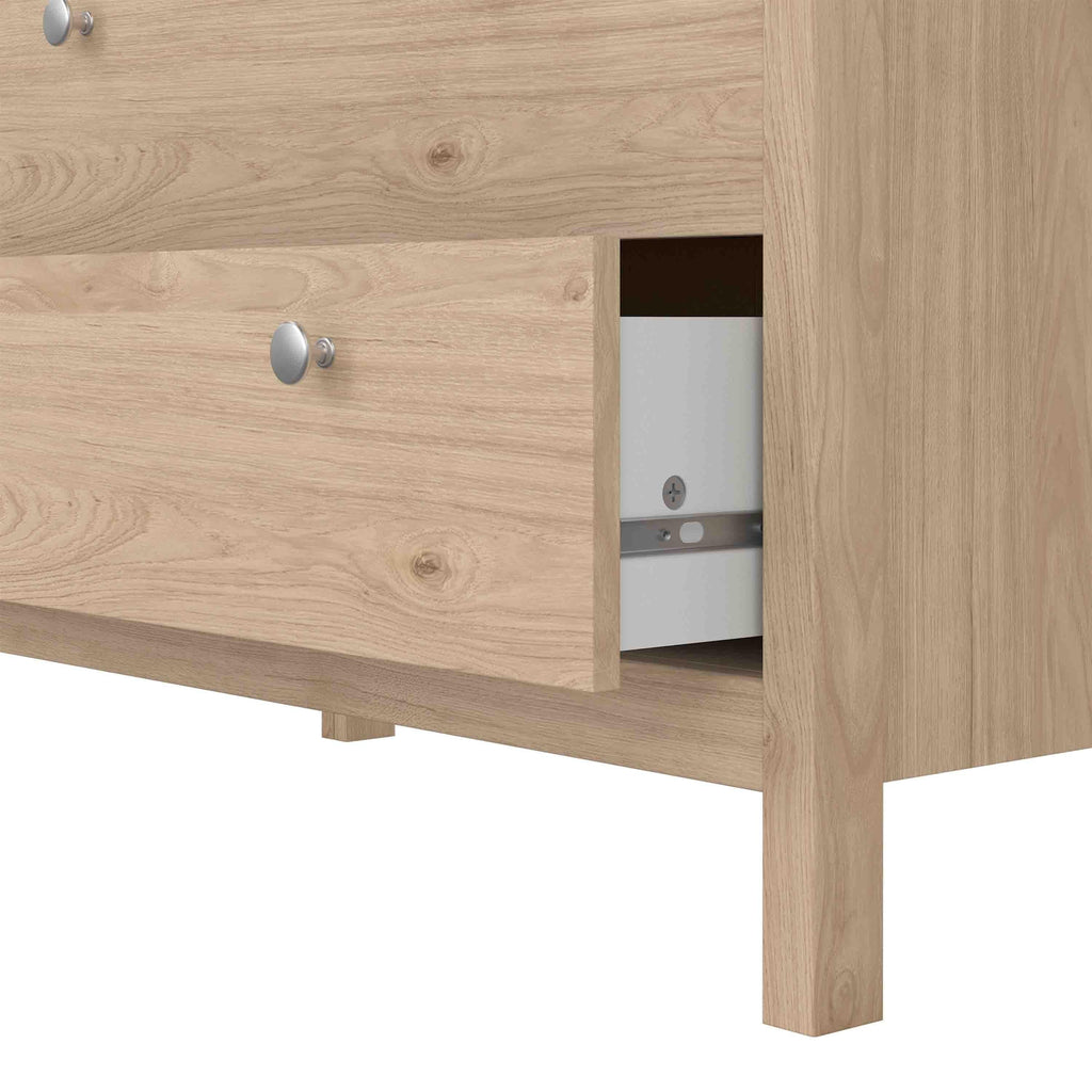 Madrid Chest 3 Drawers in Jackson Hickory Oak - image 8
