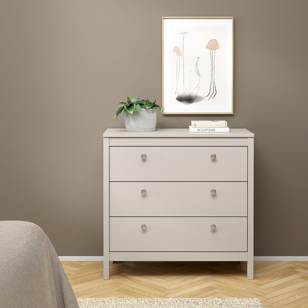Madrid Chest 3 Drawers in Cashmere - image 6