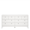 Madrid Double Dresser 4+4 Drawers in White - image 2