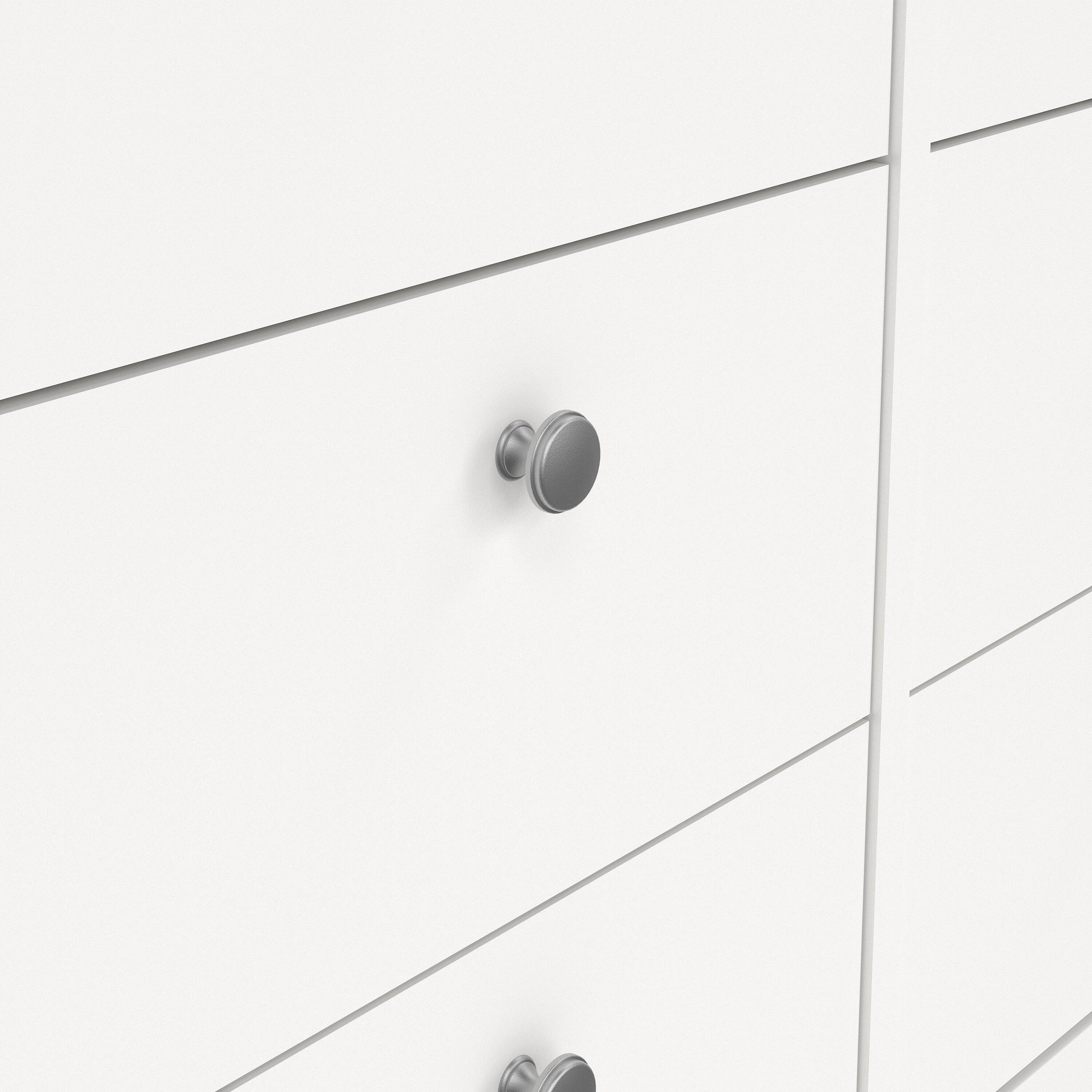 Madrid Double Dresser 4+4 Drawers in White - image 9