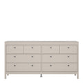 Madrid Double Dresser 4+4 Drawers in Cashmere - image 2