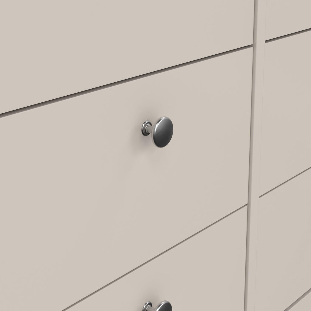 Madrid Double Dresser 4+4 Drawers in Cashmere - image 8