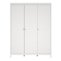 Madrid Wardrobe with 3 Doors in White - image 2