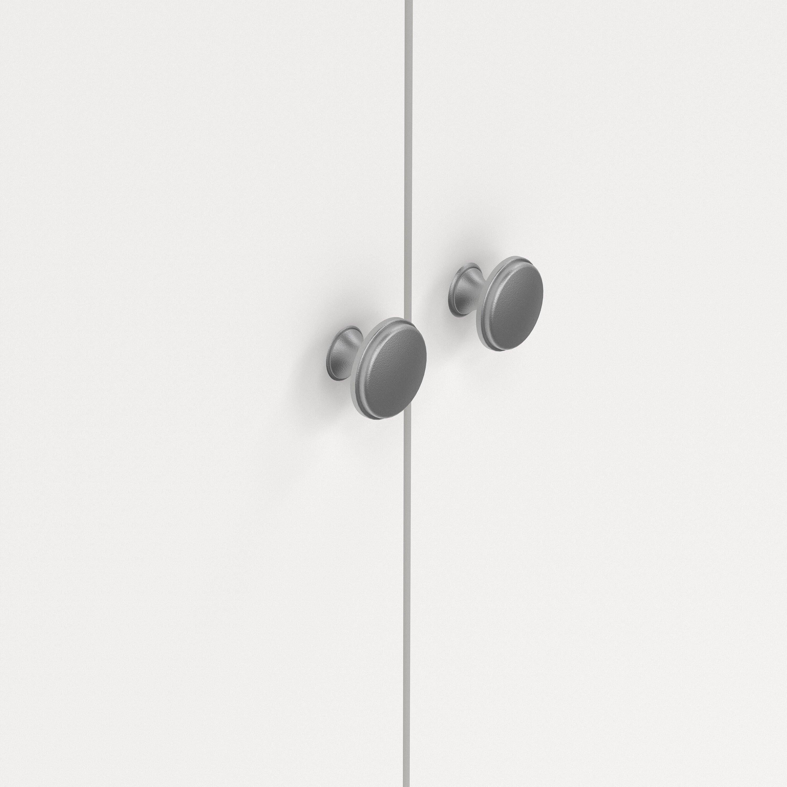 Madrid Wardrobe with 3 Doors in White - image 8
