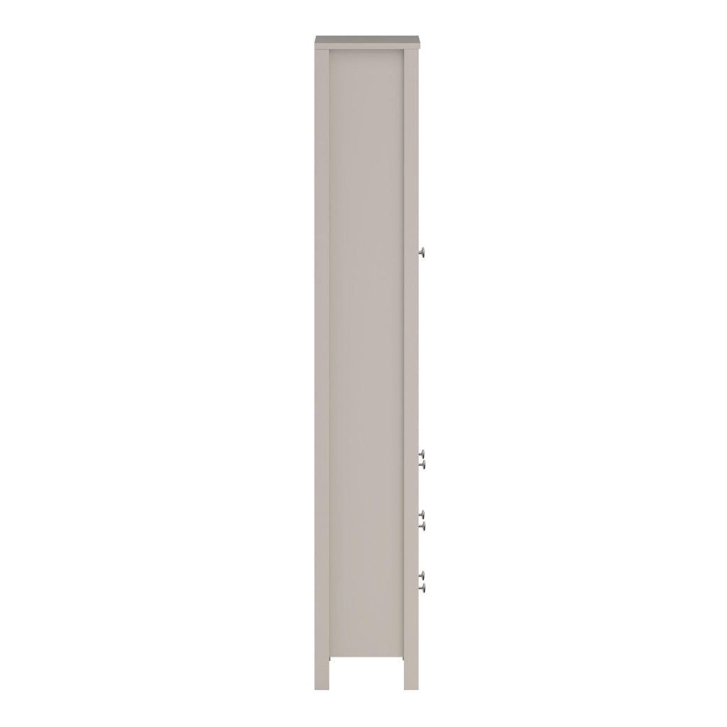 Madrid China Cabinet 2 Glass Doors with 3 Drawers in Cashmere - image 4