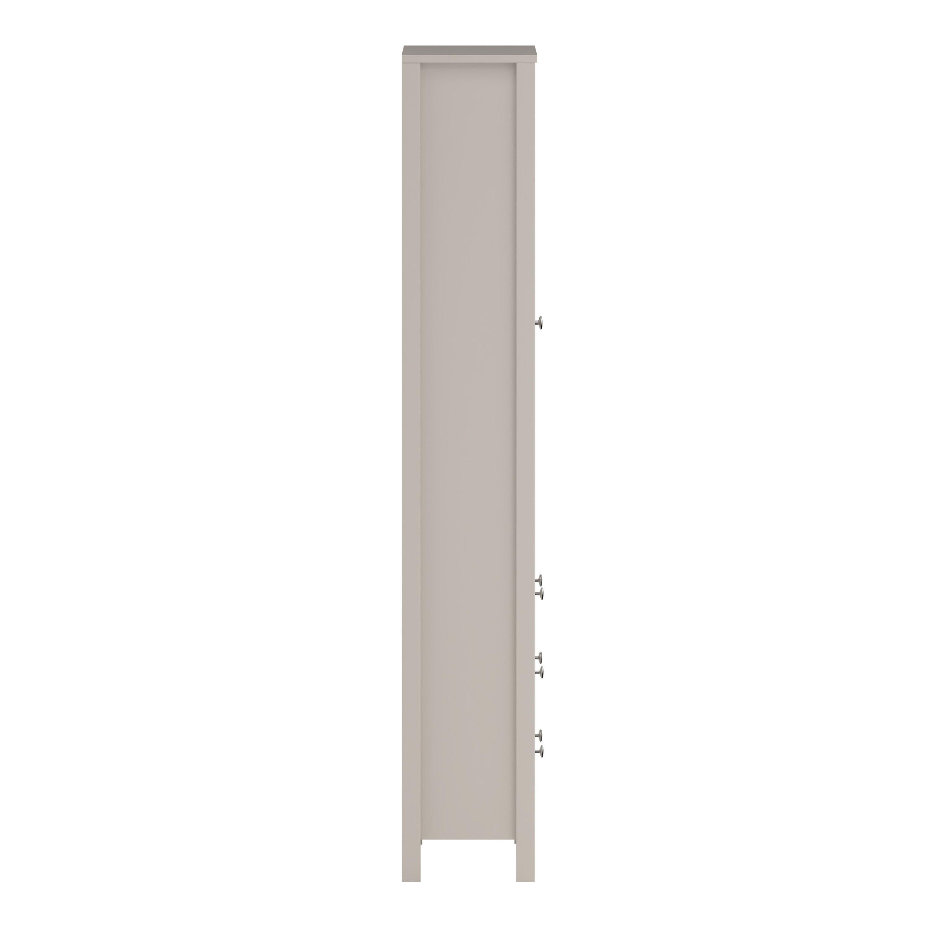 Madrid China Cabinet 2 Glass Doors with 3 Drawers in Cashmere - image 4