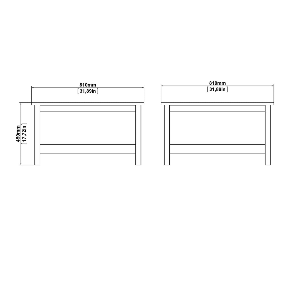 Madrid Coffee Table in White - image 9