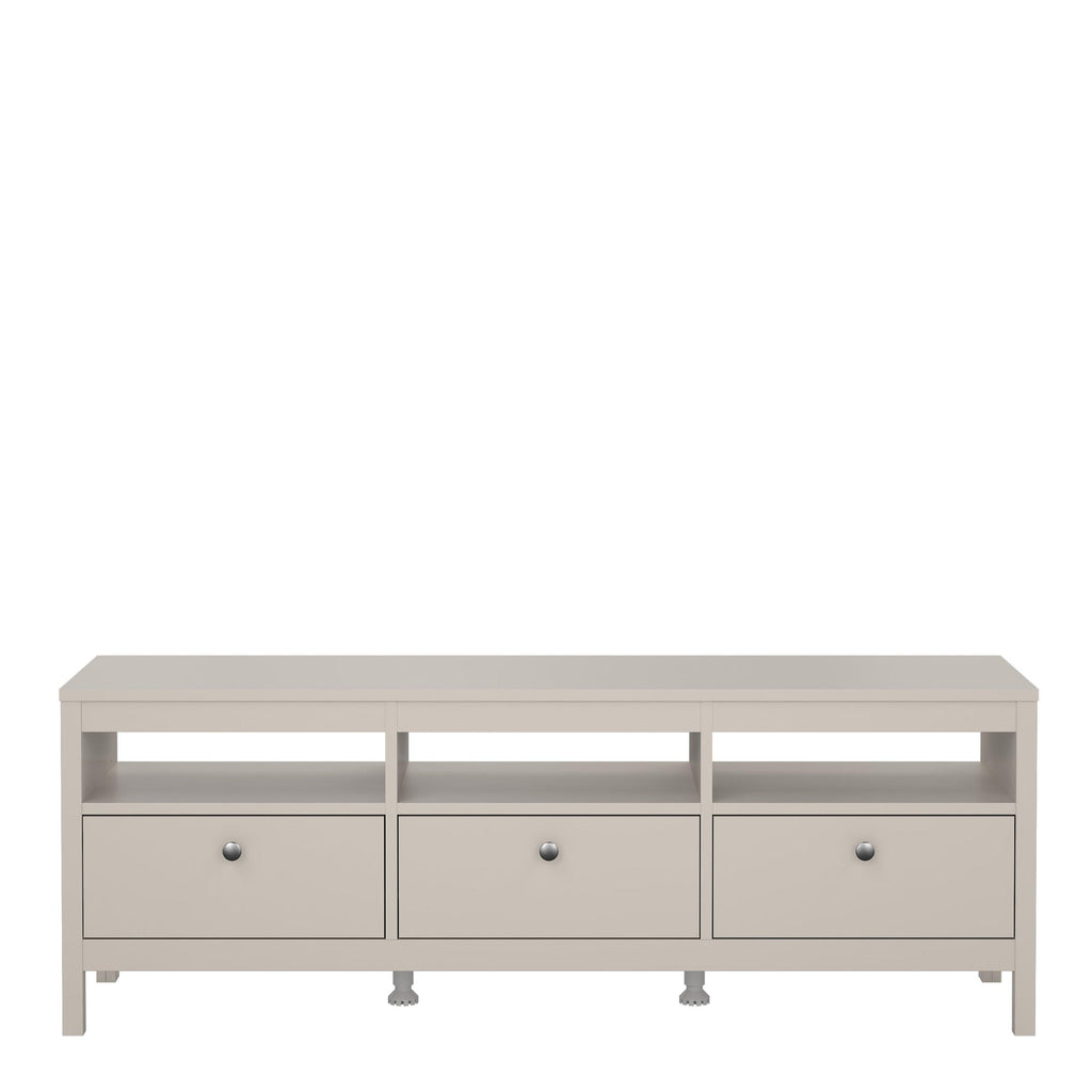 Madrid TV Unit 3 Drawers in Cashmere - image 2