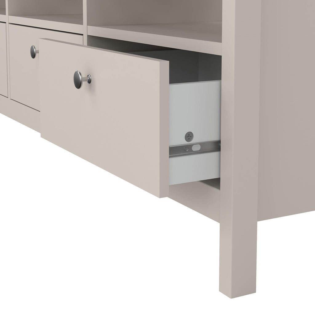 Madrid TV Unit 3 Drawers in Cashmere - image 8