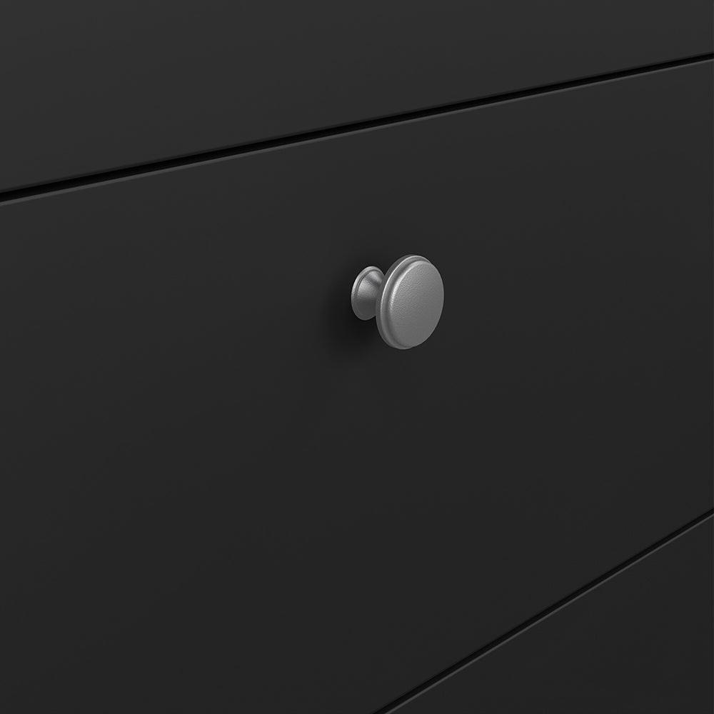 Madrid Sideboard 2 Doors 3 Drawers in Matt Black - image 8