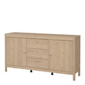 Madrid Sideboard 2 Doors + 3 Drawers in Jackson Hickory Oak - image 3
