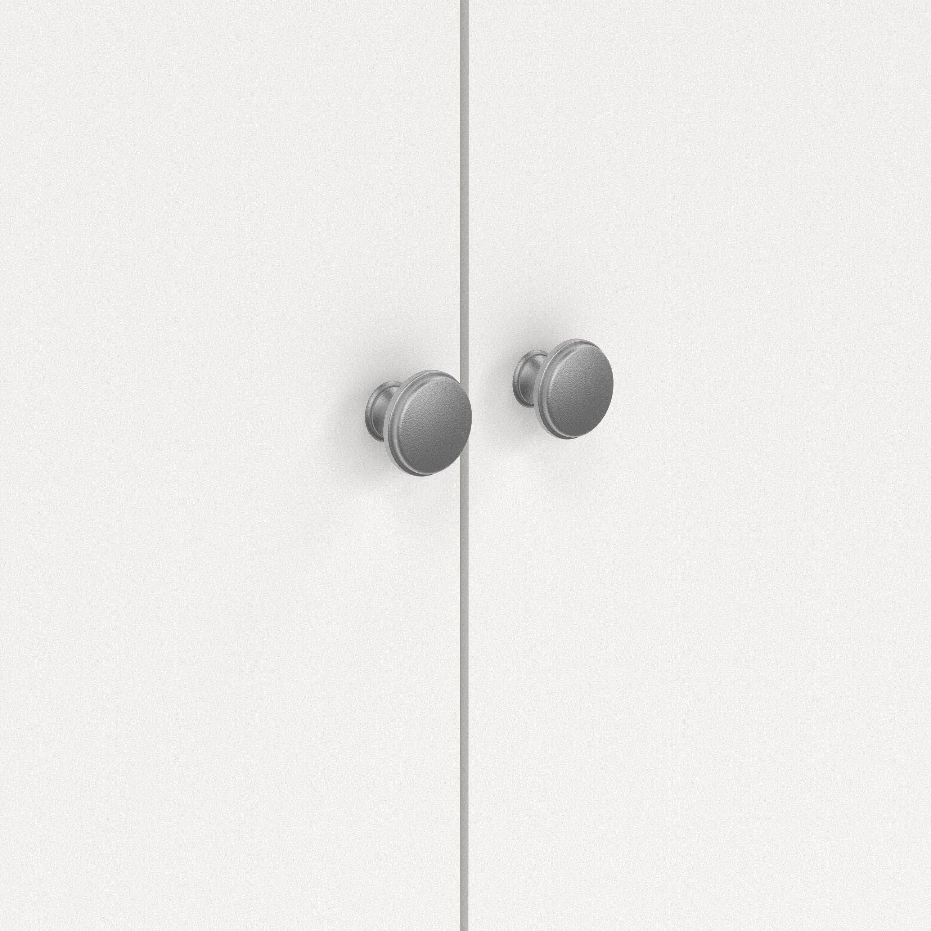 Madrid Wardrobe with 2 Doors in White - image 7