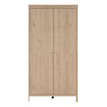 Madrid Wardrobe with 2 Doors in Jackson Hickory Oak - image 2
