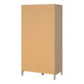 Madrid Wardrobe with 2 Doors in Jackson Hickory Oak - image 4