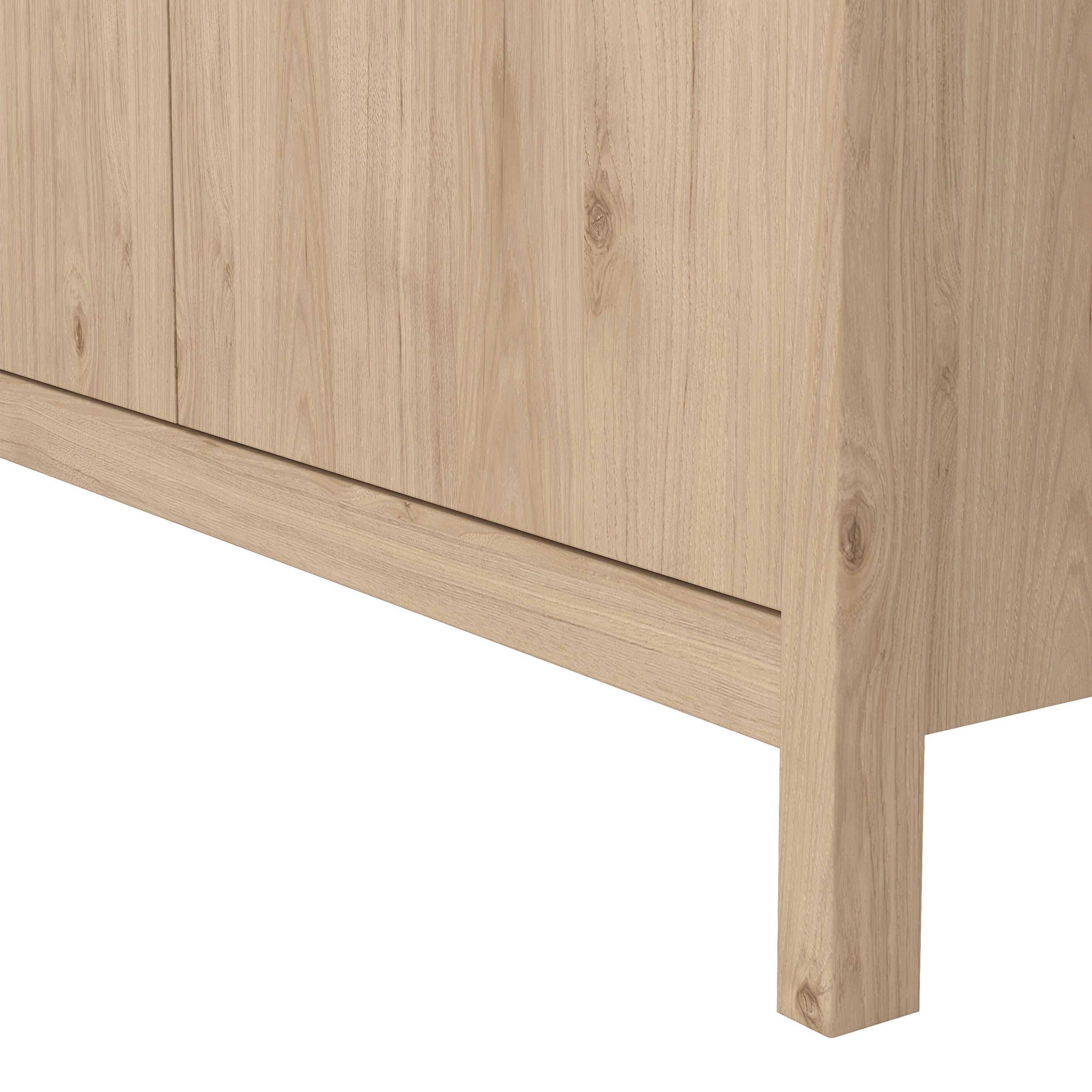 Madrid Wardrobe with 2 Doors in Jackson Hickory Oak - image 8