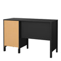 Madrid Desk 3 Drawers Matt Black - image 4