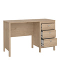 Madrid Desk 3 Drawers in Jackson Hickory Oak - image 5