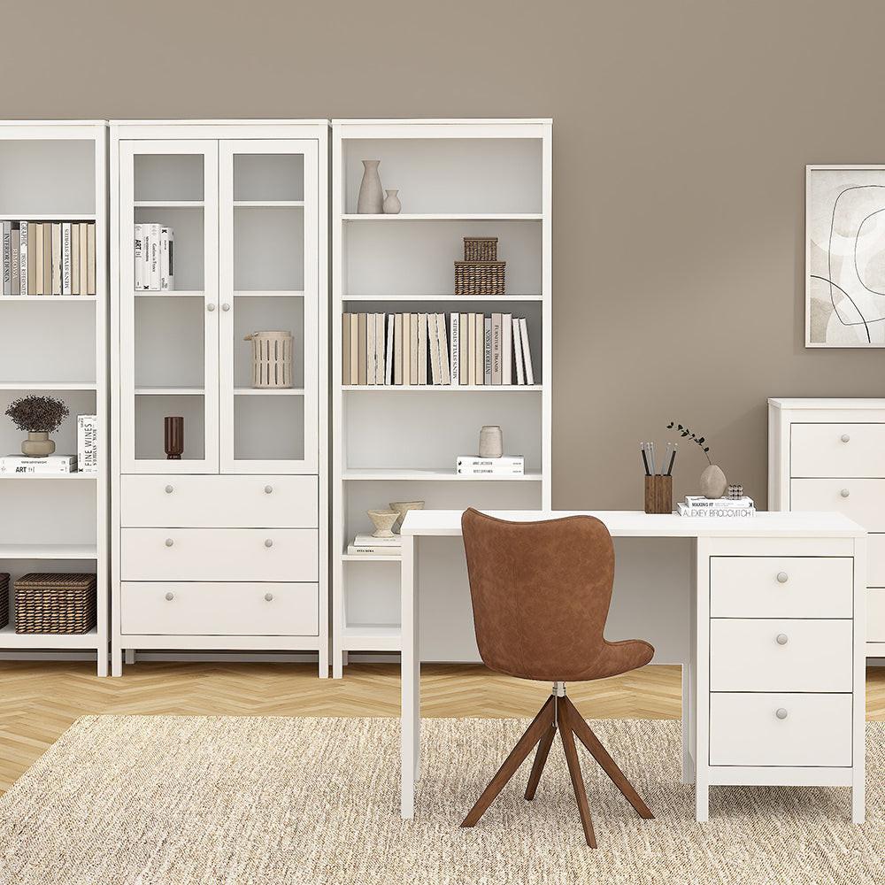 Madrid Bookcase in White - image 5
