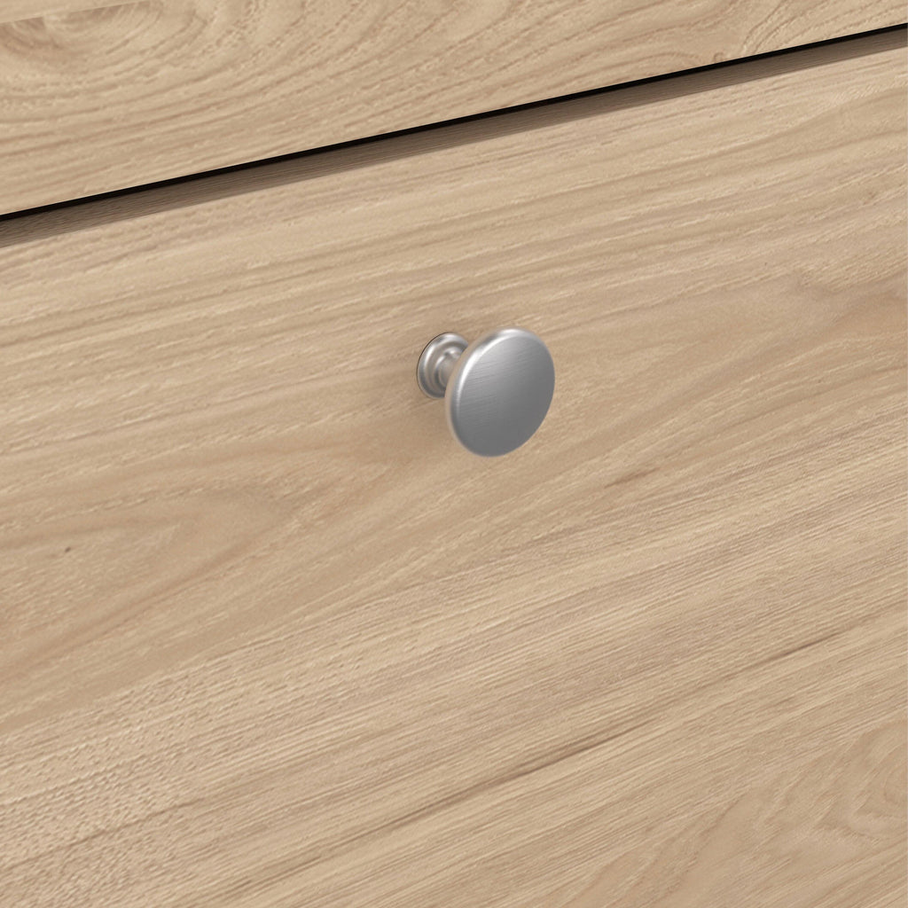 Madrid Shoe Cabinet 2 Flap Doors in Jackson Hickory Oak - image 9