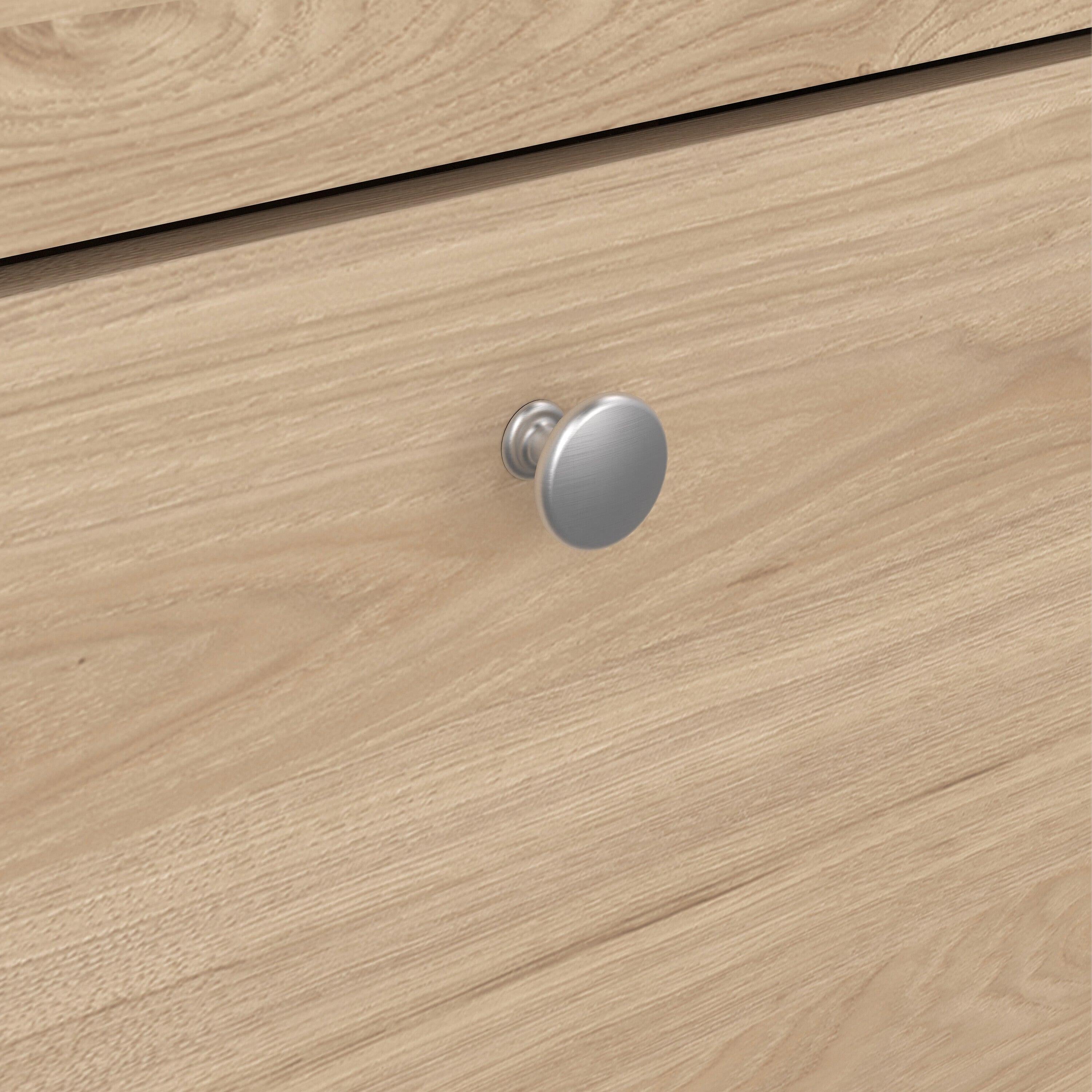 Madrid Shoe Cabinet 2 Flap Doors in Jackson Hickory Oak - image 9